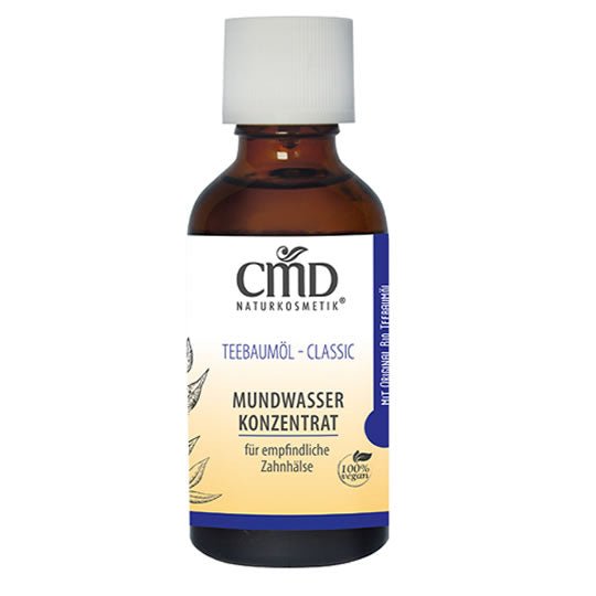 CMD Teebaumöl Mundwasser Konzentrat vegan, 50ml | Mundwasser | CMD Naturkosmetik, Carl-Michael Diedrich e.K.