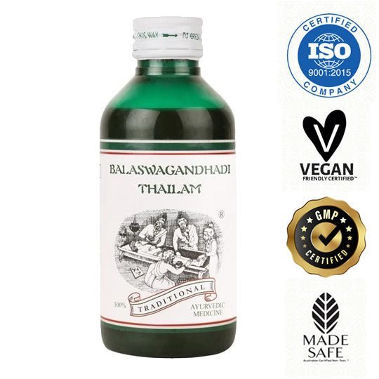 Premium Bala Ashvagandha Thailam 200ml - Ayurveda Paradies Schweiz